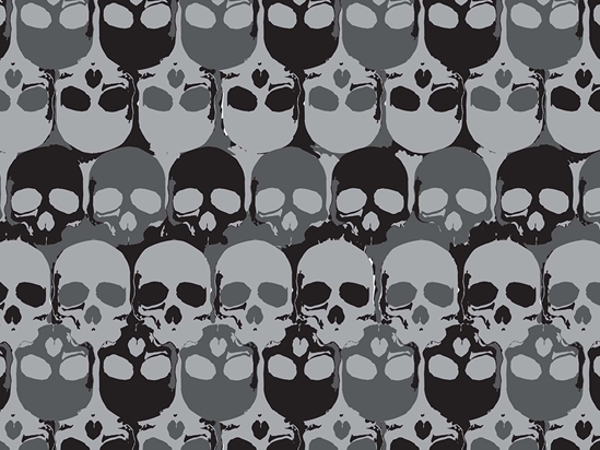 Top Down Halloween Vinyl Wrap Pattern