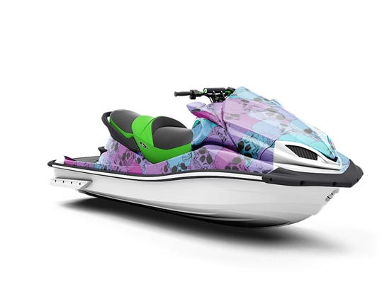 Violet Delights Halloween Jet Ski Vinyl Customized Wrap