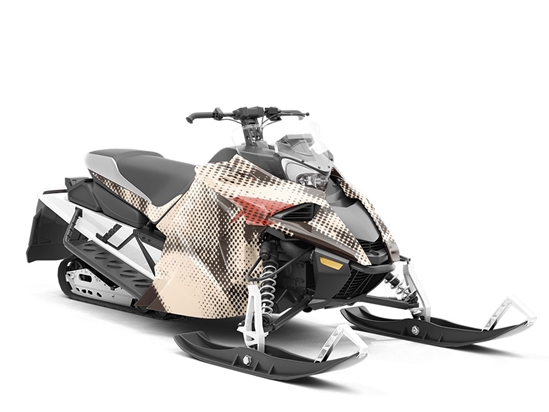 Ziggy Skulldust Halloween Custom Wrapped Snowmobile