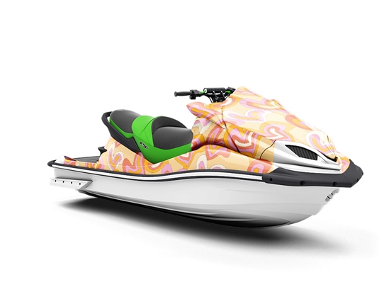 Groovy Baby Heart Jet Ski Vinyl Customized Wrap