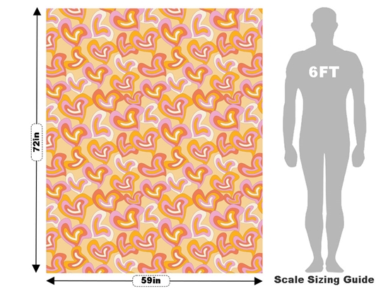 Groovy Baby Heart Vehicle Wrap Scale