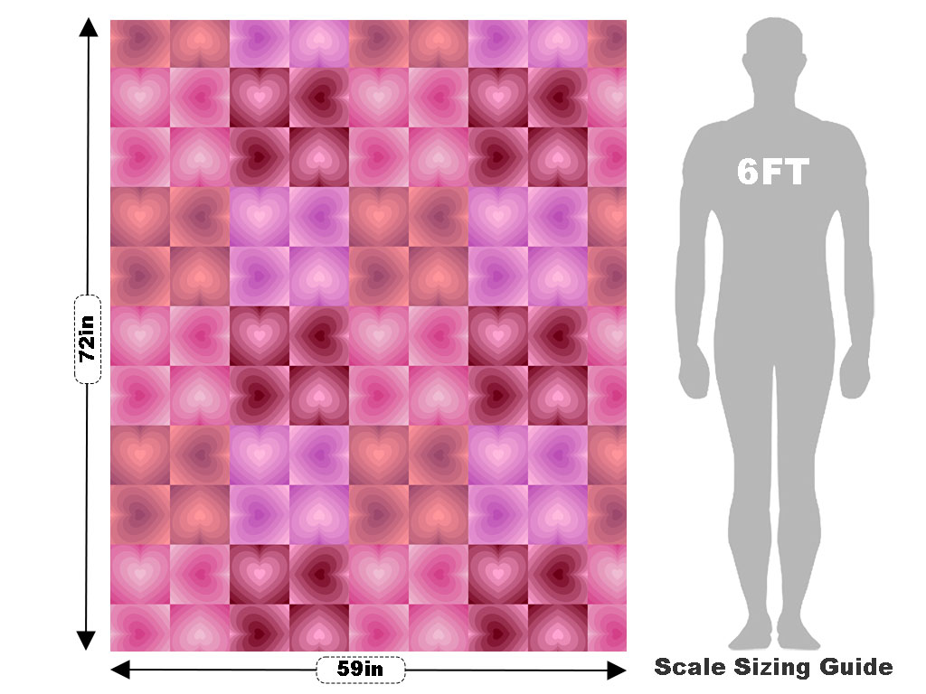 Walls Up Heart Vehicle Wrap Scale