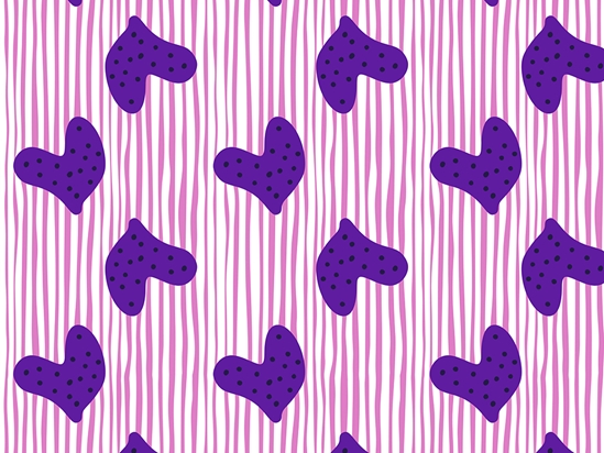 People Eater Heart Vinyl Wrap Pattern