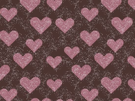 Veiled Secrets Heart Vinyl Wrap Pattern