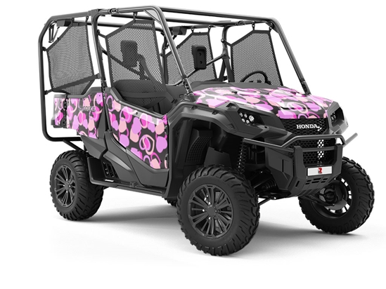 Wrapped Around Heart Utility Vehicle Vinyl Wrap