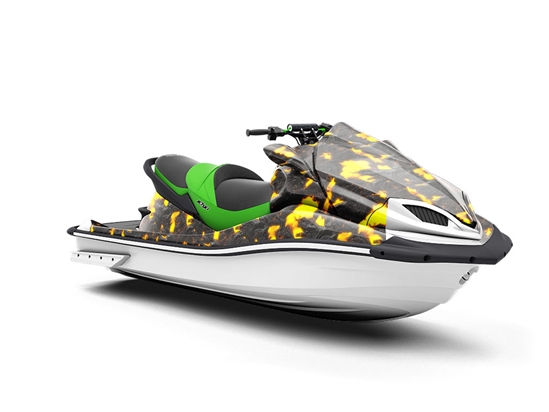 Ancient Palingenesis Lava Jet Ski Vinyl Customized Wrap