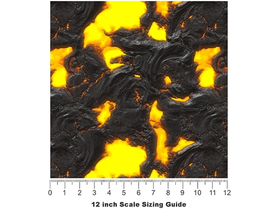 Ancient Palingenesis Lava Vinyl Film Pattern Size 12 inch Scale