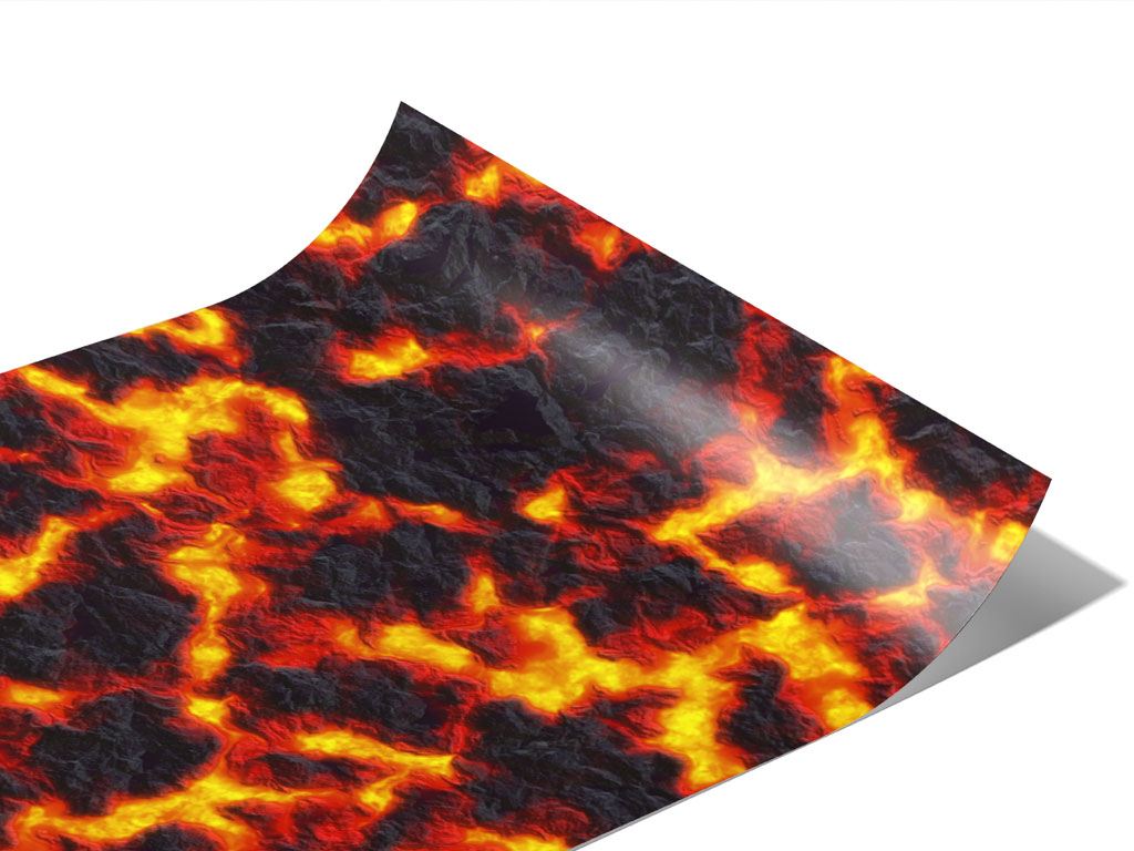 Dangerous Activity Lava Vinyl Wraps