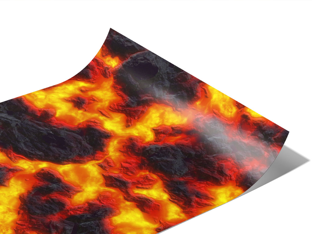 Dangerous Hotspot Lava Vinyl Wraps