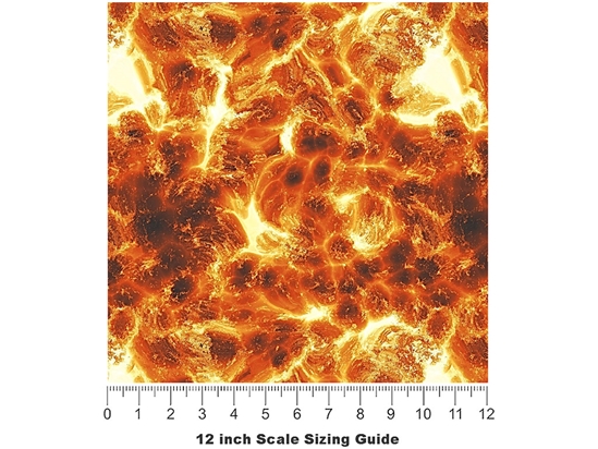 Deadly Fumarole Lava Vinyl Film Pattern Size 12 inch Scale