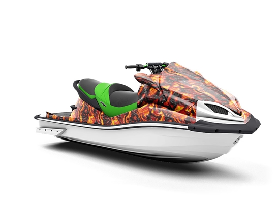 El Misti Lava Jet Ski Vinyl Customized Wrap