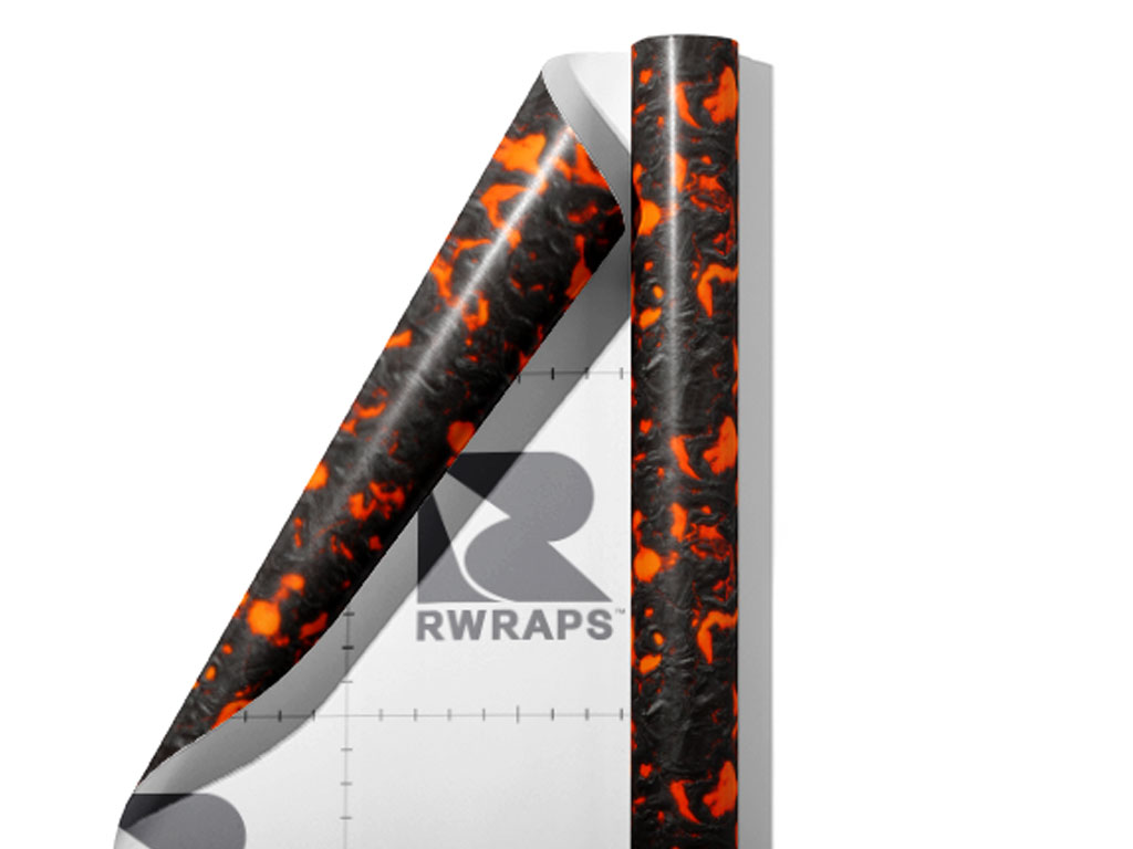 Fiery Fate Lava Wrap Film Sheets