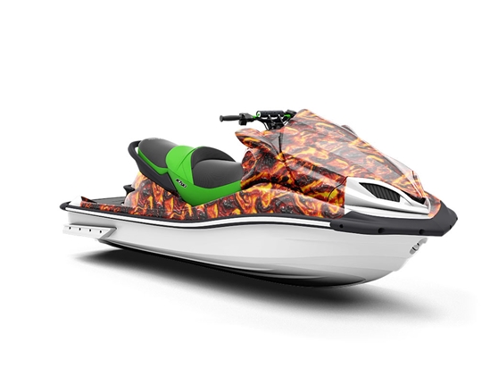 Forbidden Goo Lava Jet Ski Vinyl Customized Wrap