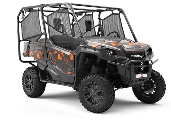 Heated Reset Lava Utility Vehicle Vinyl Wrap