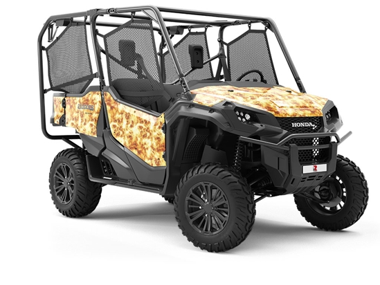 Infernal Majesty Lava Utility Vehicle Vinyl Wrap