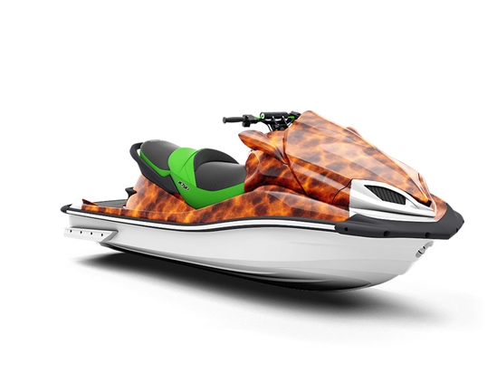 Magma Chamber Lava Jet Ski Vinyl Customized Wrap