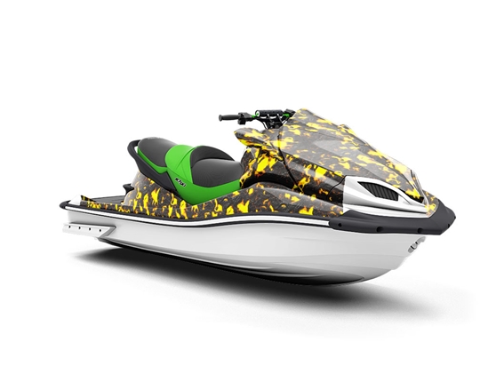 Mantle Plume Lava Jet Ski Vinyl Customized Wrap