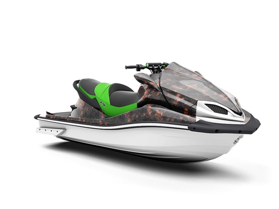 No Deception Lava Jet Ski Vinyl Customized Wrap