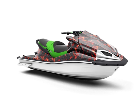 Saint Helens Lava Jet Ski Vinyl Customized Wrap