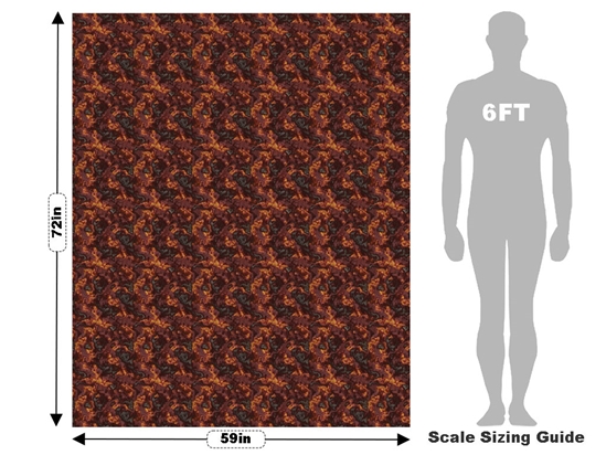 Sulfuric Plumes Lava Vehicle Wrap Scale