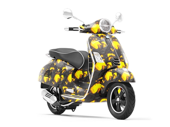 The Blob Lava Vespa Scooter Wrap Film