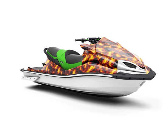 Viscous Death Lava Jet Ski Vinyl Customized Wrap