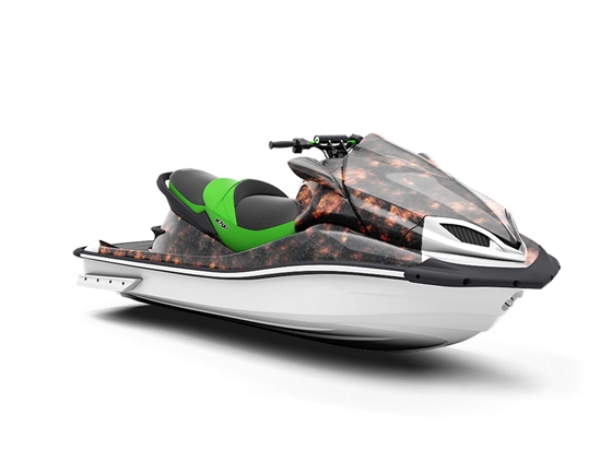 Volcanic Stone Lava Jet Ski Vinyl Customized Wrap