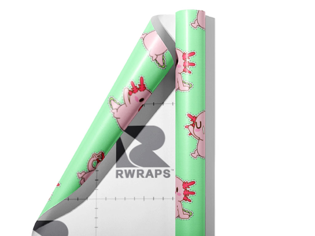 Rwraps™ Cutout Cuties Axolotl Vinyl Wrap