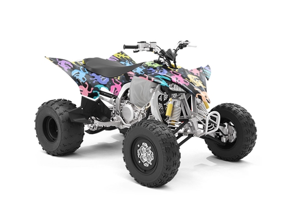 Neon Salamanders Marine Life ATV Wrapping Vinyl