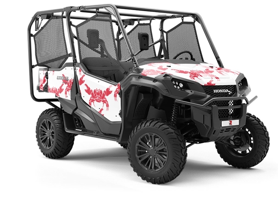 Shattered Shell Marine Life Utility Vehicle Vinyl Wrap