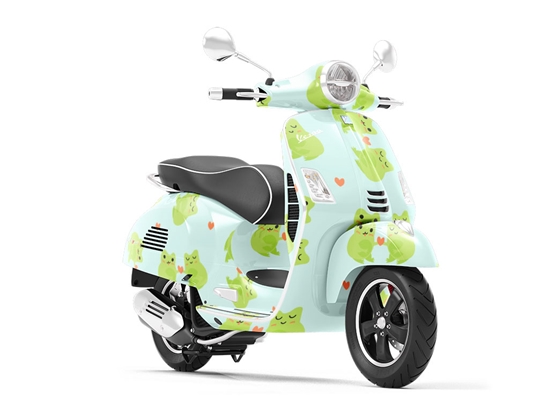 Emotional Ribbits Marine Life Vespa Scooter Wrap Film