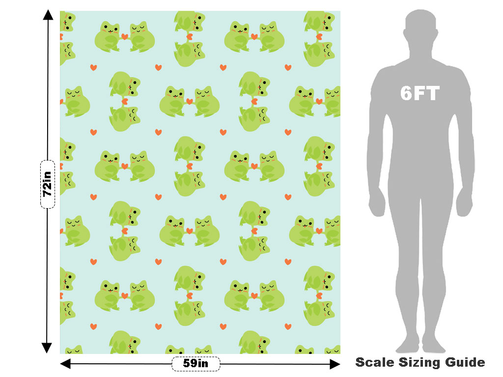 Emotional Ribbits Marine Life Vehicle Wrap Scale