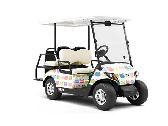 Secret Prince Marine Life Wrapped Golf Cart