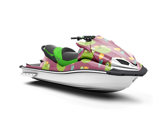 Sweet Prince Marine Life Jet Ski Vinyl Customized Wrap