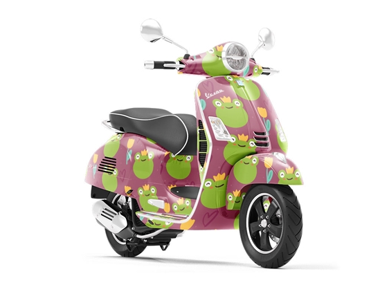 Sweet Prince Marine Life Vespa Scooter Wrap Film