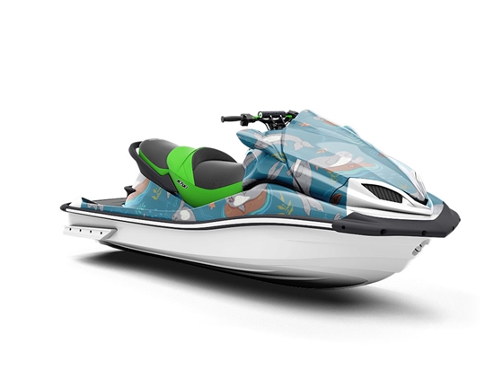 Puppy Love Marine Life Jet Ski Vinyl Customized Wrap