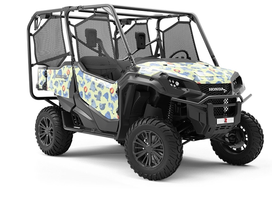 Silly Seals Marine Life Utility Vehicle Vinyl Wrap