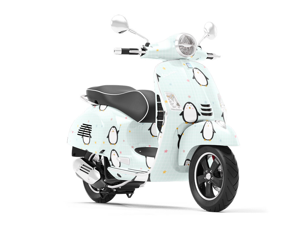 Magic Tuxedo Marine Life Vespa Scooter Wrap Film