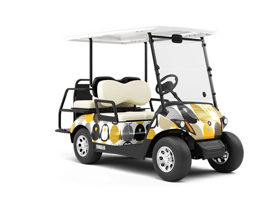 Stern Principle Marine Life Wrapped Golf Cart