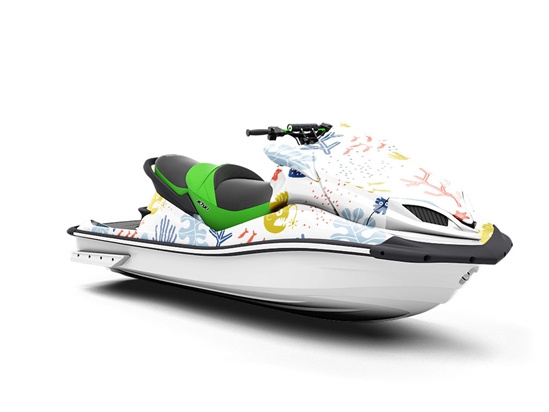 Hunter Delight Marine Life Jet Ski Vinyl Customized Wrap