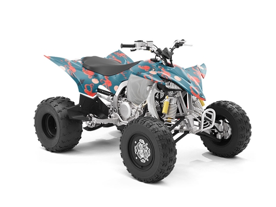 Eight-Armed Shuffle Marine Life ATV Wrapping Vinyl