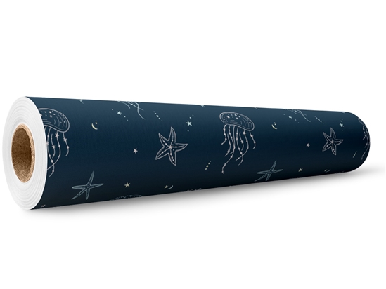 Jellyfish Constellations Marine Life Wrap Film Wholesale Roll