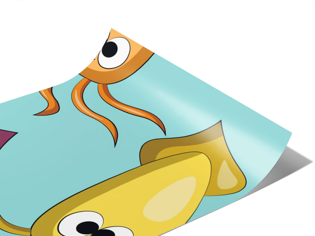 Silly Squids Marine Life Vinyl Wraps