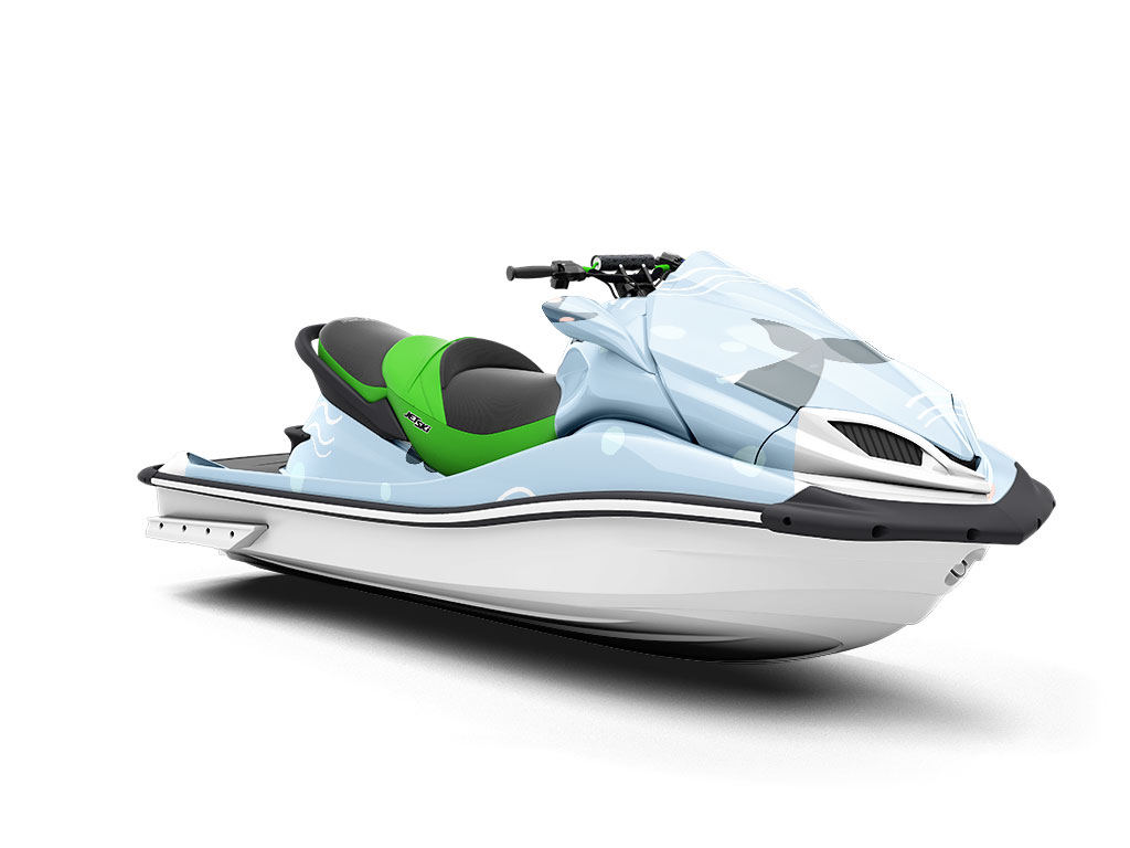 Deep Blue Marine Life Jet Ski Vinyl Customized Wrap