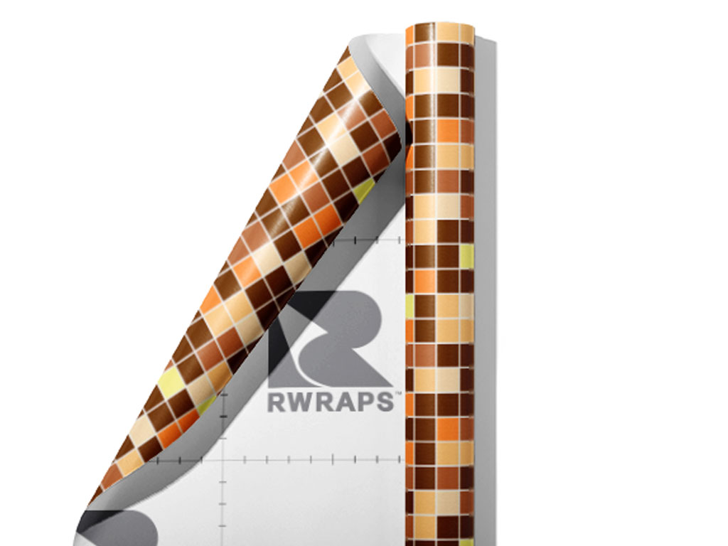 Earth Tile Mosaic Wrap Film Sheets