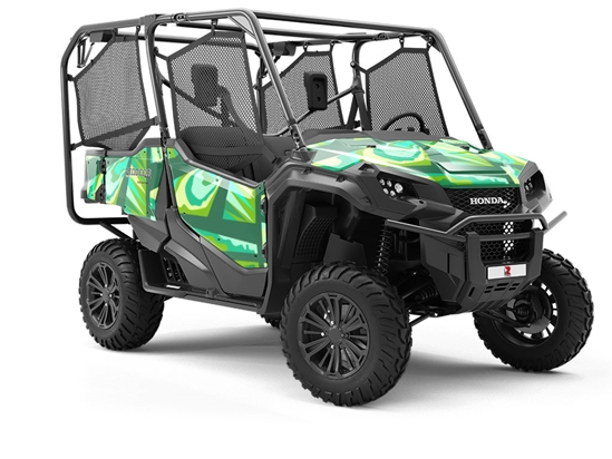 Bubbling Springs Mosaic Utility Vehicle Vinyl Wrap