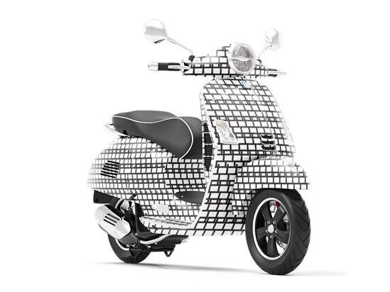 Film Design Mosaic Vespa Scooter Wrap Film