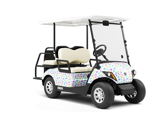 Motley Crew Mosaic Wrapped Golf Cart