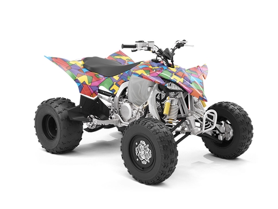Odds and Ends Mosaic ATV Wrapping Vinyl