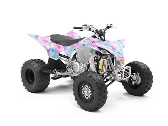 Peaches and Pebbles Mosaic ATV Wrapping Vinyl